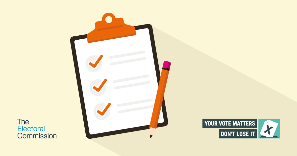 Tamworth Voter Registration Deadline 26 July — Tamworth news photo (Tamworth Borough Council)