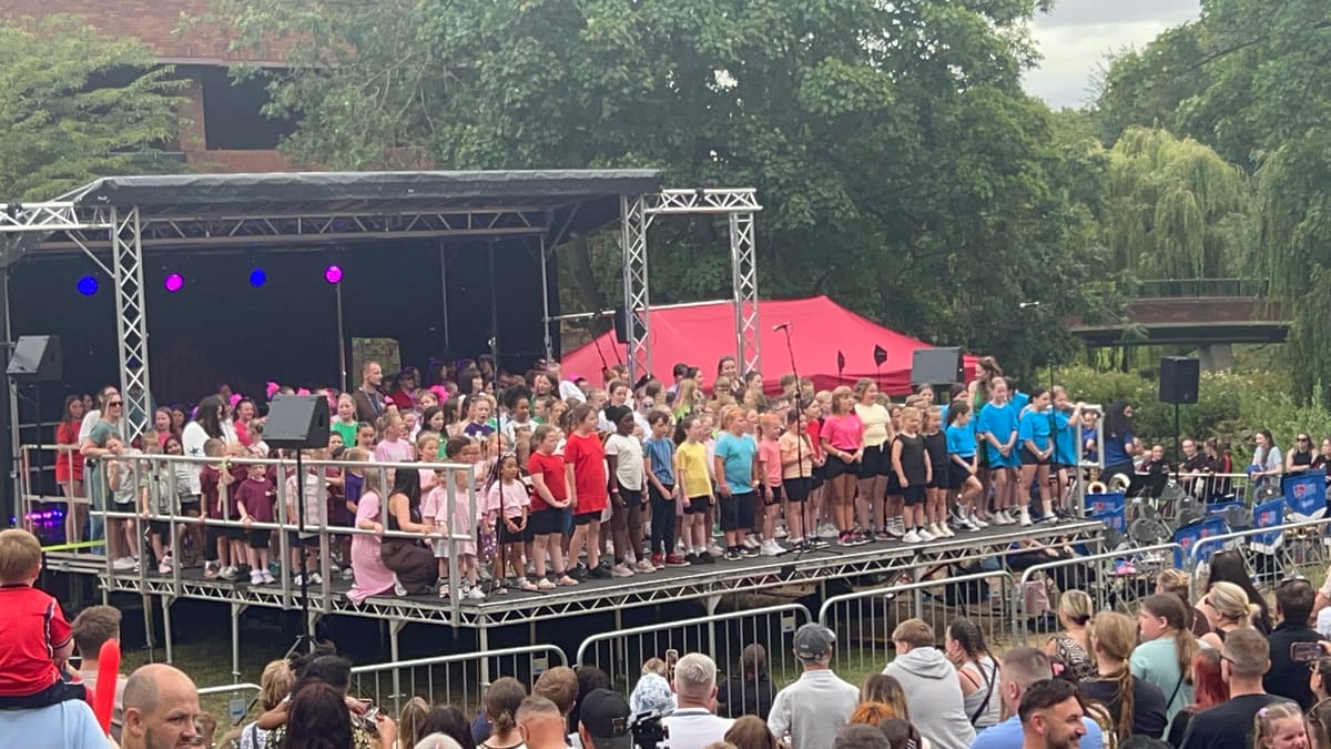 Thousands Attend Kaleidoscope of Dreams Festival at Tamworth — Tamworth news photo (Tamworth Borough Council)
