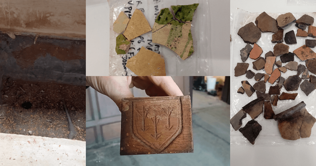 Restoration work reveals new clues to Tamworth Castle’s past — Tamworth news photo (Tamworth Borough Council)